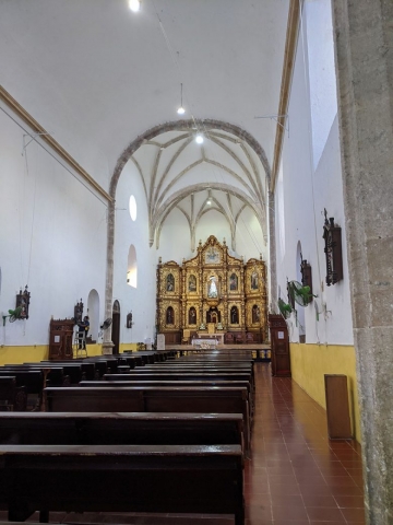 Church San Antonio de Papau in Izamal